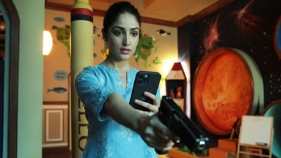 A Thursday review: Yami Gautam in a still from movie. A Thursday review: Yami Gautam in a still from movie. 