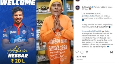 Each time Delhi bought a new player, an announcement was posted on their social channels which featured the player alongside a video message from good Samaritans of Delhi.&nbsp; (DC)