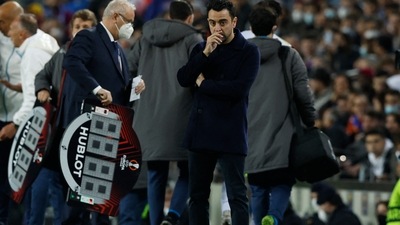 FC Barcelona coach Xavi (REUTERS)