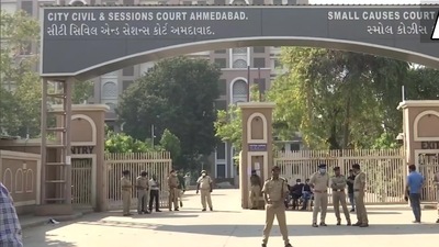 The convicts had joined the proceedings through video conference from jails in Ahmedabad, Bhopal, Gaya, Bengaluru and other parts of the country. The convicts had joined the proceedings through video conference from jails in Ahmedabad, Bhopal, Gaya, Bengaluru and other parts of the country.