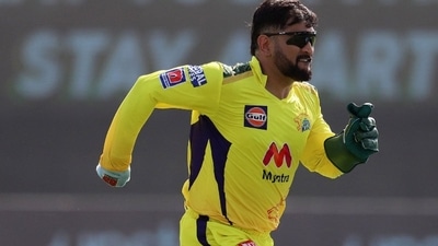 MS Dhoni playing for CSK. (CSK/Twitter) MS Dhoni playing for CSK. (CSK/Twitter)