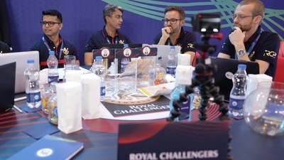 RCB in auction. (IPL) RCB in auction. (IPL)