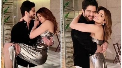 Shamita Shetty is in a relationship with Raqesh Bapat. Shamita Shetty is in a relationship with Raqesh Bapat.