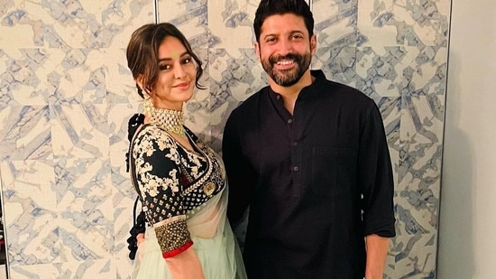 Bollywood actor-filmmaker Farhan Akhtar's Mumbai home has lit up for his wedding festivities as he gears up to tie the knot with long-time girlfriend Shibani Dandekar. The duo recently had their mehndi ceremony which was attended by Tinsel Town celebrities and we can't stop swooning over their fashionable looks.&nbsp;(Instagram/faroutakhtar)