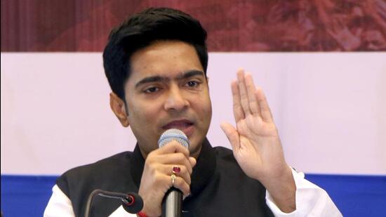 TMC leader Abhishek Banerjee was reappointed as the party’s national general secretary on Friday. (ANI) TMC leader Abhishek Banerjee was reappointed as the party’s national general secretary on Friday. (ANI)