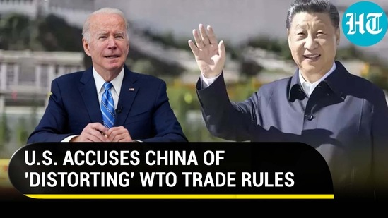 U.S. ACCUSES CHINA OF 'DISTORTING' WTO TRADE RULES