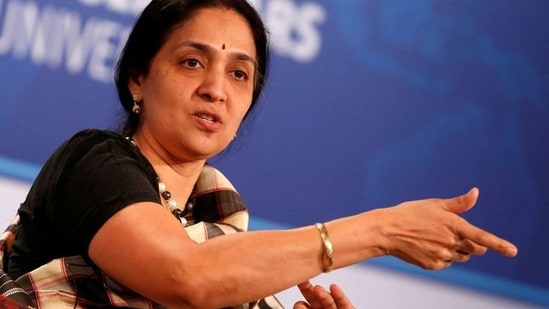 An income tax raid was conducted on Chitra Ramkrishna's premises in Mumbai on Thursday.&nbsp;(REUTERS)