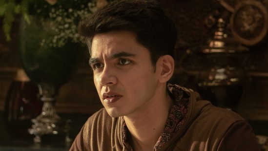 Lakshvir Saran plays the son of Madhuri's character in The Fame Game.
