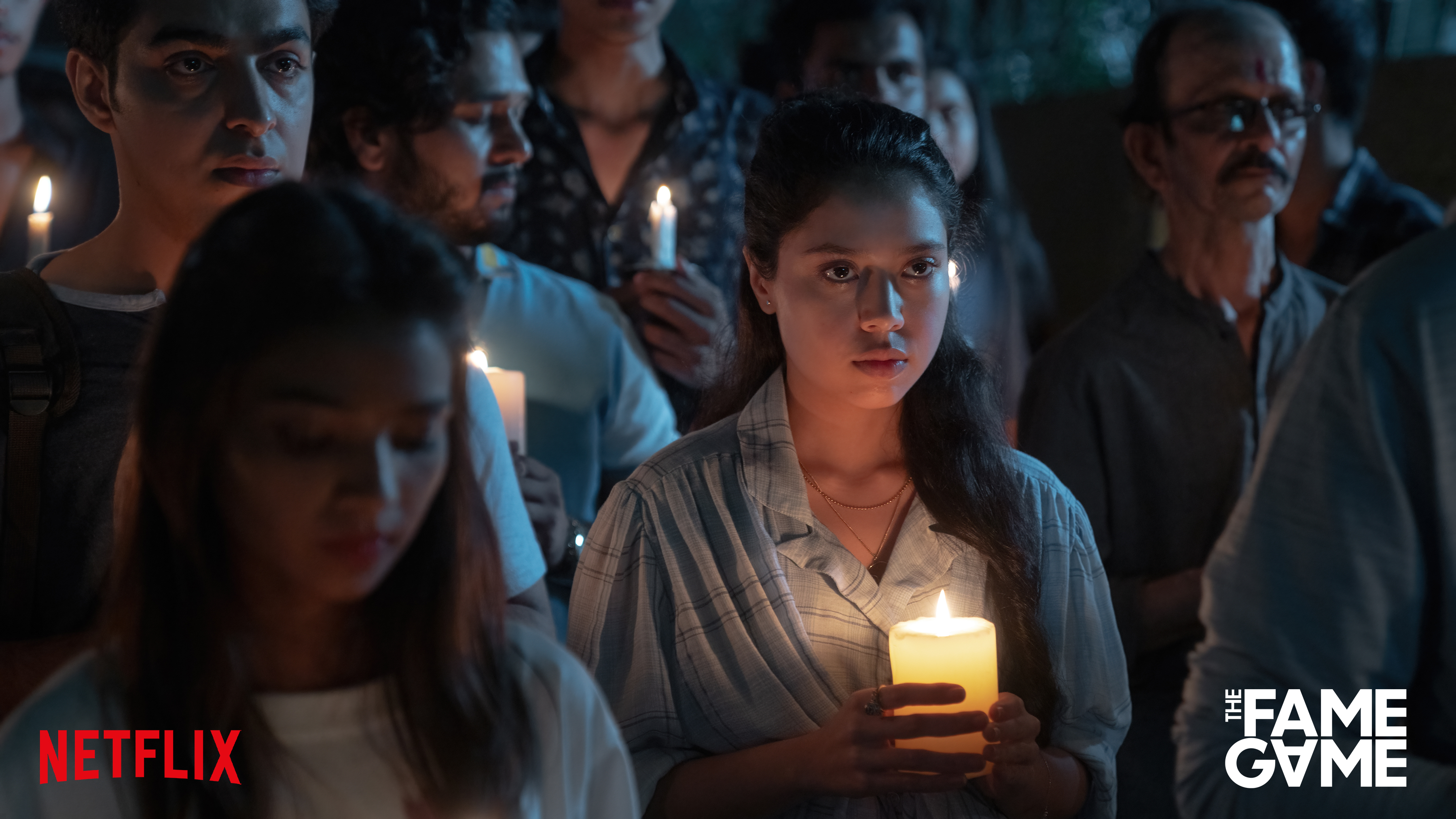 Muskkaan Jaferi in a still from The Fame Game.