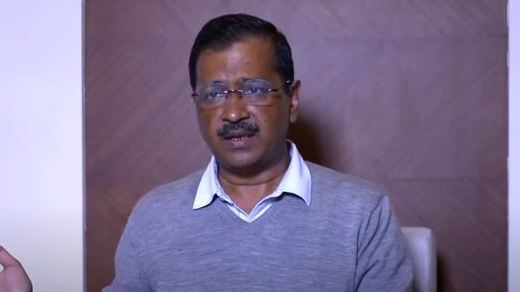 Delhi chief minister Arvind Kejriwal. (Screengrab)