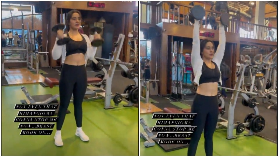 Instagram story of Neha Sharma. (Instagram/@nehasharmaofficial)