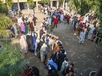 Kairana: Citizens wait to cast their vote outside a polling booth, during the first phase of Uttar Pradesh Assembly elections.(PTI / File)