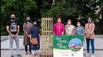 Pune Knowledge Cluster (PKC) has undertaken ‘Adopt-A-Sapling’ programme which aims at increasing the survival rate of saplings planted by the civic bodies. (HT) Pune Knowledge Cluster (PKC) has undertaken ‘Adopt-A-Sapling’ programme which aims at increasing the survival rate of saplings planted by the civic bodies. (HT)