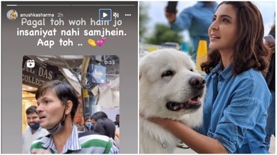 Anushka Sharma was all praise for the man's gesture. Anushka Sharma was all praise for the man's gesture.