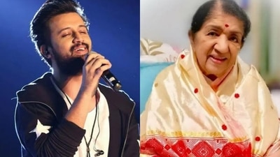 Atif Aslam performed Lata Mangeshkar's songs at a recent concert. Atif Aslam performed Lata Mangeshkar's songs at a recent concert.