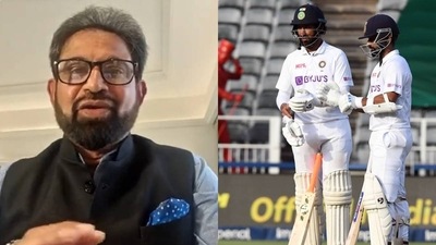 Chetan Sharma; Cheteshwar Pujara and Ajinkya Rahane Chetan Sharma; Cheteshwar Pujara and Ajinkya Rahane