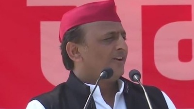 Samajwadi Party president Akhilesh Yadav (ANI Photo)