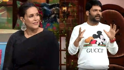 Neha Dhupia on The Kapil Sharma Show. Neha Dhupia on The Kapil Sharma Show. 