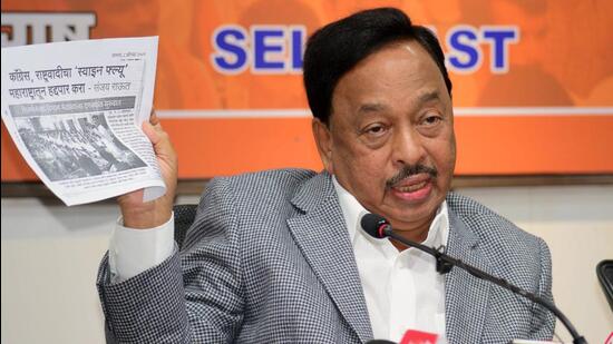 Union minister Narayan Rane said that all details of properties owned by the Thackeray family have been given to the Enforcement Directorate (ED) by him (File/ANI)