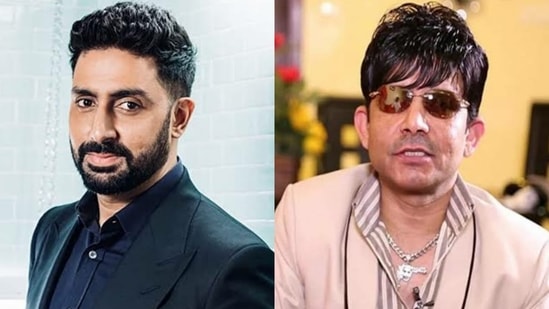 Abhishek Bachchan and KRK indulged in some verbal jousting on Twitter.