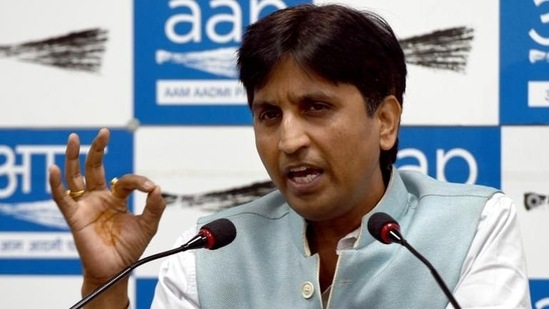 Kumar Vishwas (File Photo/HT)