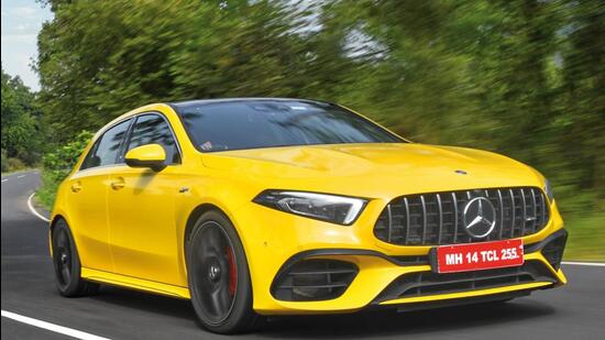The sporty Mercedes-AMG A 45 S definitely isn’t meant to be a car for everyday use