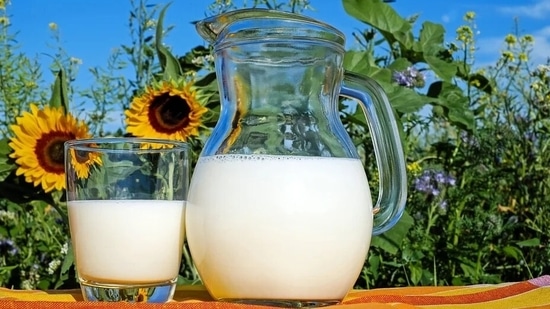 Dairy products: Dairy products are an excellent source of protein and calcium containing lactose as main sugar. Individuals suffering from lactose intolerance lose the ability to digest dairy products leading to gas formation. Dairy products especially milk can be replaced by almond milk, rice milk, soy-based dairy products or even curd and buttermilk.(Pixabay)