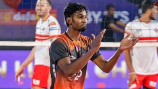 File photo of Guru Prasanth.(Instagram/Hyderabad Black Hawks) File photo of Guru Prasanth.(Instagram/Hyderabad Black Hawks)