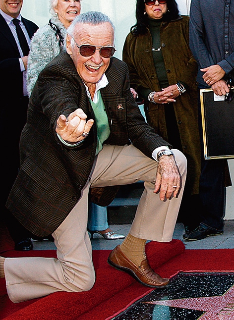 Comic-book legend Stanley Martin Lieber aka Stan Lee was born to Jewish Romanian immigrants and started his creative career in the US Army’s Signal Corps Training Film Division. (Shutterstock) Comic-book legend Stanley Martin Lieber aka Stan Lee was born to Jewish Romanian immigrants and started his creative career in the US Army’s Signal Corps Training Film Division. (Shutterstock)