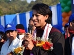 Tokyo Olympic bronze medalist Lovlina Borgohain(ANI) Tokyo Olympic bronze medalist Lovlina Borgohain(ANI)