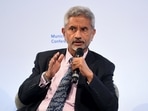 Indian Foreign Minister Subrahmanyam Jaishankar speaks during the annual Munich Security Conference, in Munich, Germany.
