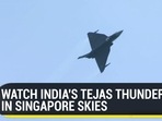 WATCH INDIA'S TEJAS THUNDERS IN SINGAPORE SKIES