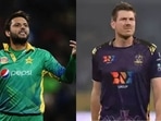 Shahid Afridi, James Faulkner Shahid Afridi, James Faulkner