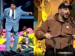 Dharmendra impressed everyone, including Badshah, with his punch on India's Got Talent.&nbsp;