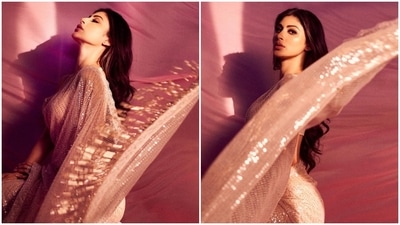 Mouni Roy has been spotted on several occasions donning traditional Indian wears. Sharing her photos on Instagram, Mouni Roy captioned her post, "A Saree girl forever." (Instagram/@imouniroy) Mouni Roy has been spotted on several occasions donning traditional Indian wears. Sharing her photos on Instagram, Mouni Roy captioned her post, "A Saree girl forever." (Instagram/@imouniroy)