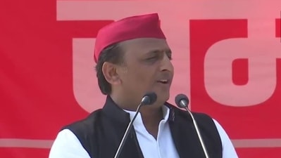 Samajwadi Party president Akhilesh Yadav (File photo- ANI)