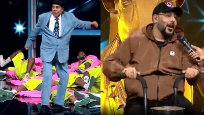 Dharmendra impressed everyone, including Badshah, with his punch on India's Got Talent. Dharmendra impressed everyone, including Badshah, with his punch on India's Got Talent. 