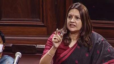 Shiv Sena MP Priyanka Chaturvedi has said that the Juvenile Justice (Care and Protection of Children) Amendment Act 2021 classifies some ‘serious offences’ against children as ‘non cognisable’. (PTI) Shiv Sena MP Priyanka Chaturvedi has said that the Juvenile Justice (Care and Protection of Children) Amendment Act 2021 classifies some ‘serious offences’ against children as ‘non cognisable’. (PTI)