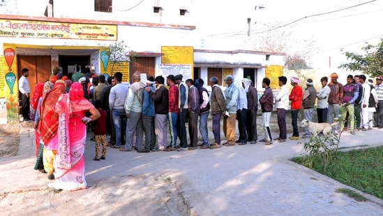 The third phase of the Uttar Pradesh assembly polls is underway while Punjab is voting in a single-phase election.(PTI)