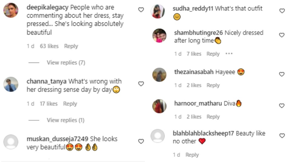 Comments on Deepika Padukone's picture. Comments on Deepika Padukone's picture. 