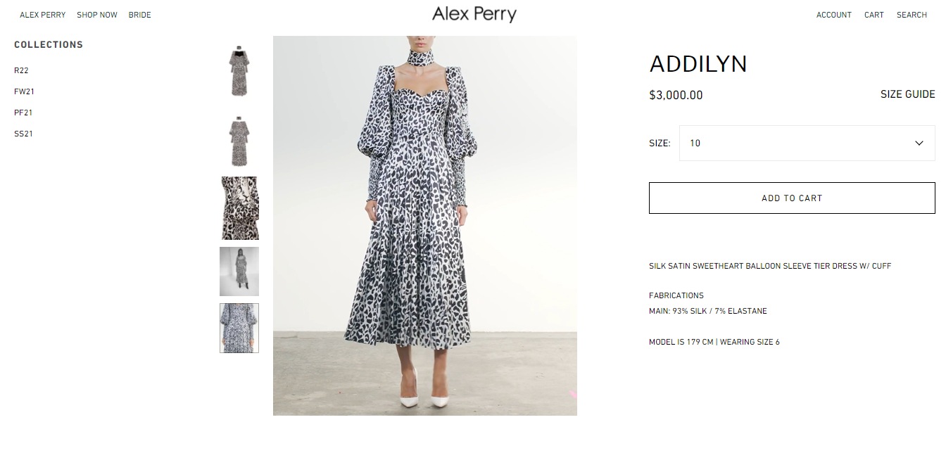 The Addilyn dress.&nbsp; (alexperry.com)