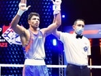 Sumit produced a flawless show to register a dominating 5-0 victory against Dzhambulat Bizhamov.&nbsp;