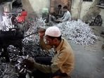 Before Covid-19, there was an annual export of <span class='webrupee'>₹</span>9,000 crore from this city. Today, that figure stands at around of <span class='webrupee'>₹</span>7,000 crore (Virender Gosain/ HT Photo) Before Covid-19, there was an annual export of <span class='webrupee'>₹</span>9,000 crore from this city. Today, that figure stands at around of <span class='webrupee'>₹</span>7,000 crore (Virender Gosain/ HT Photo)