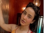 Neha Sharma's seated cable rows are perfect for upper body workout
