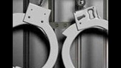Police recovered 58 boxes, containing 631 bottles of liquor, hidden behind boxes of medicines.
