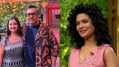 Ashneer Grover's wife had worn a Twee In One dress on Kapil Sharma's show even though he had slammed the products on Shark Tank. Ashneer Grover's wife had worn a Twee In One dress on Kapil Sharma's show even though he had slammed the products on Shark Tank.