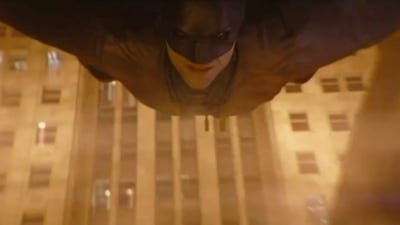 Robert Pattinson as Batman in the new teaser for The Batman. Robert Pattinson as Batman in the new teaser for The Batman.