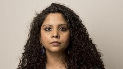 Journalist Rana Ayyub is accused of allegedly misusing funds generated from online crowdfunding platform Ketto for personal purposes (Saumya Khandelwal/HT PHOTO)