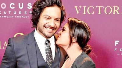 Ali Fazal and Richa Chadha engaged in some Twitter banter on Monday. Ali Fazal and Richa Chadha engaged in some Twitter banter on Monday.
