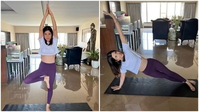 Maheep Kapoor is getting back to her yoga practice. Here's how she did it (Instagram/@maheepkapoor)